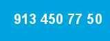 913 450 77 50 913 450 77 50